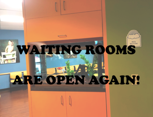 WAITING ROOMS ARE OPEN AGAIN!