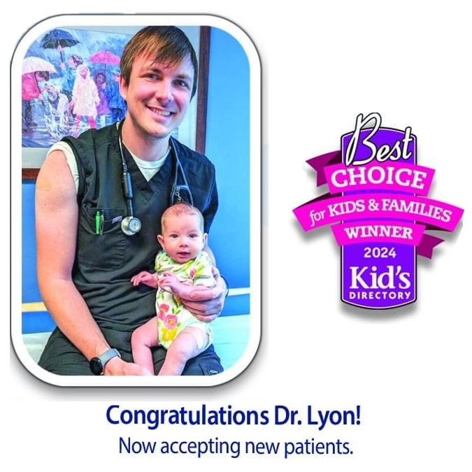 Dr. Lyon Voted 2024 Best Choice Pediatrician